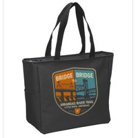 Arkansas River Trail Bridges Little Rock Arkansas Zip Tote Bag