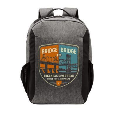 Arkansas River Trail Bridges Little Rock Arkansas Vector Backpack