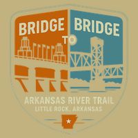Arkansas River Trail Bridges Little Rock Arkansas Cooling Performance Crew T-Shirt