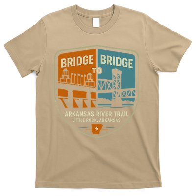 Arkansas River Trail Bridges Little Rock Arkansas T-Shirt