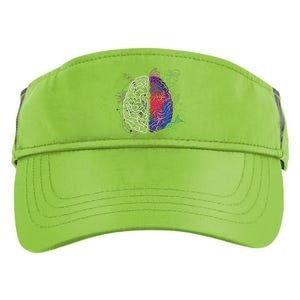 Artistic And Logical Brain Adult Drive Performance Visor