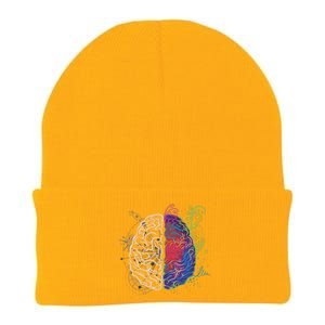 Artistic And Logical Brain Knit Cap Winter Beanie