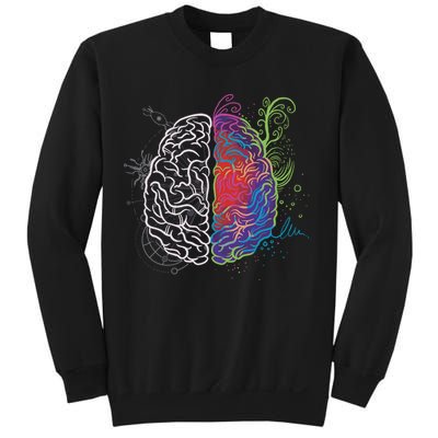 Artistic And Logical Brain Sweatshirt