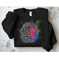 Artistic And Logical Brain Sweatshirt