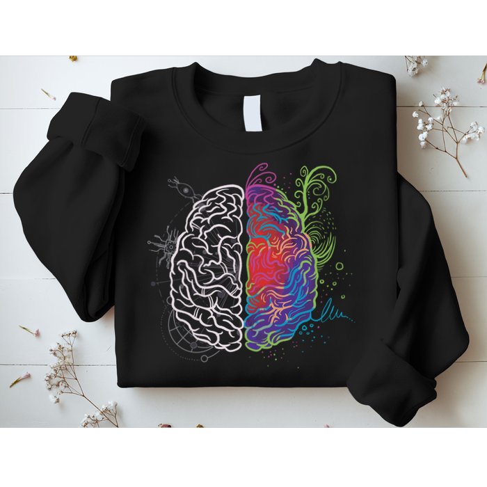 Artistic And Logical Brain Sweatshirt