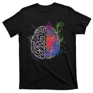 Artistic And Logical Brain T-Shirt