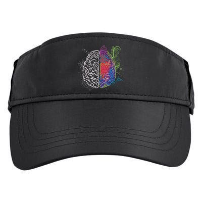 Artistic And Logical Brain Adult Drive Performance Visor