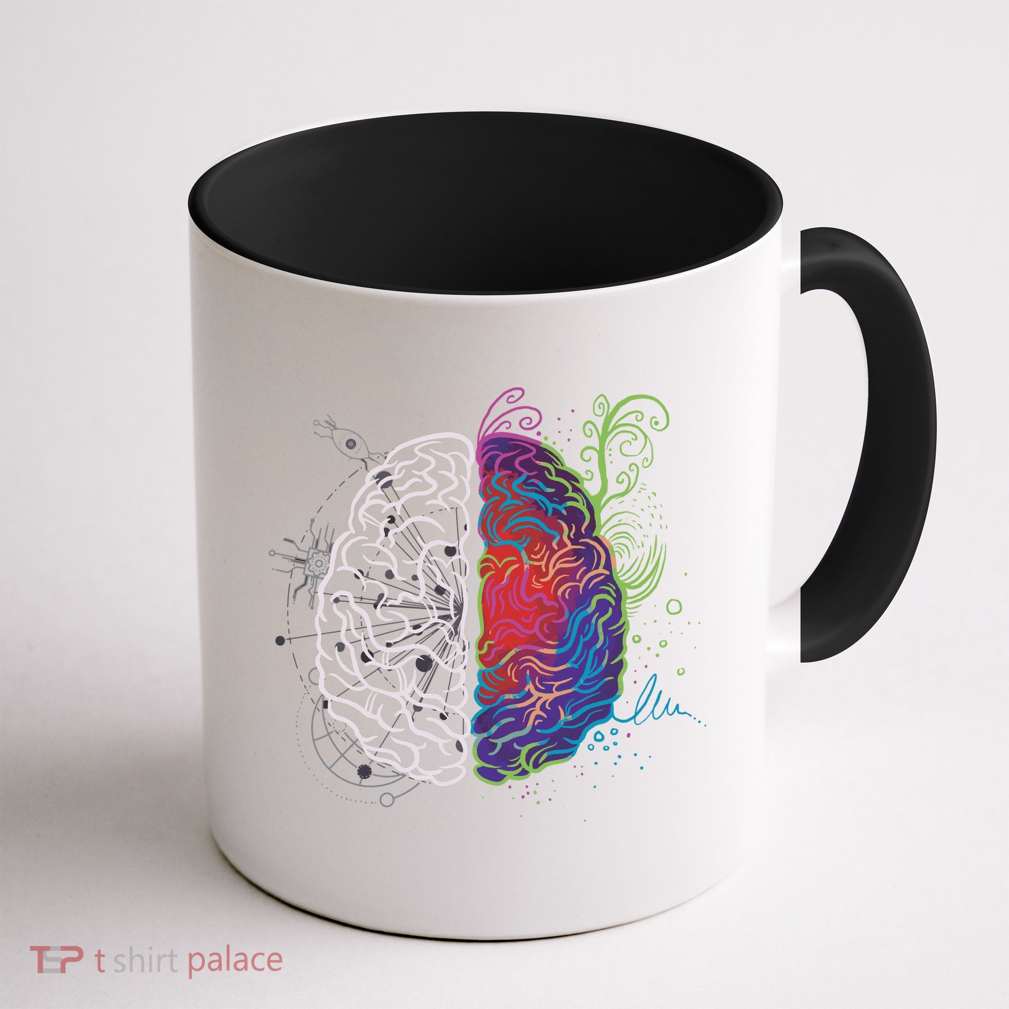 Artistic And Logical Brain Mug