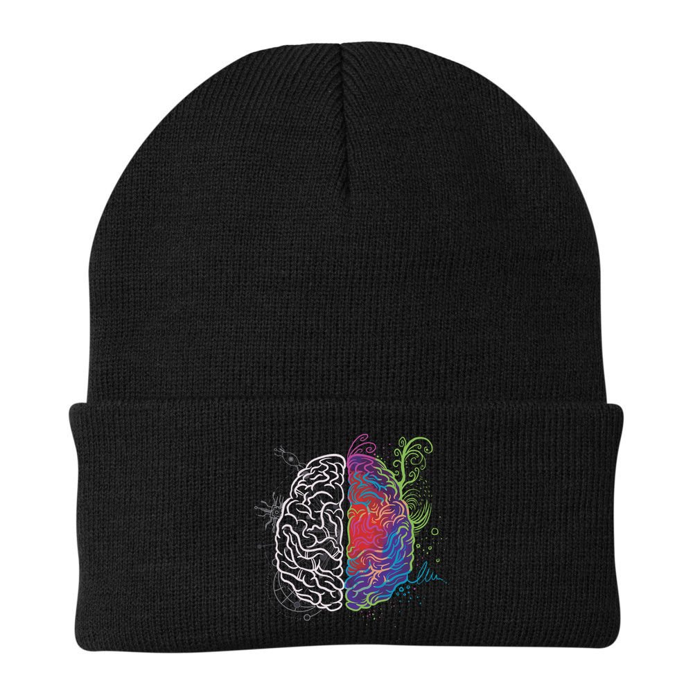 Artistic And Logical Brain Beanie
