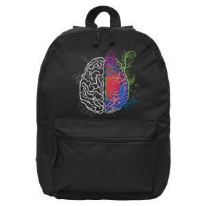 Artistic And Logical Brain 16 in Basic Backpack