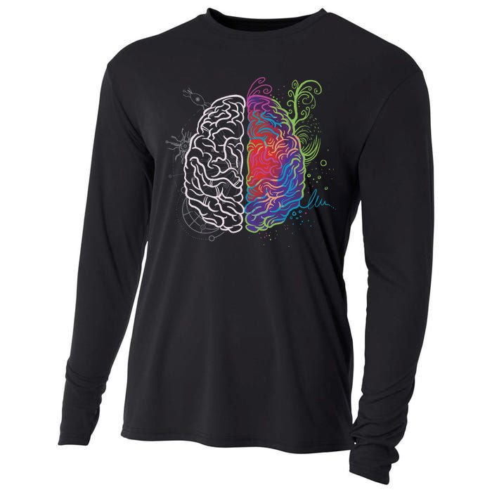 Artistic And Logical Brain Cooling Performance Long Sleeve Crew