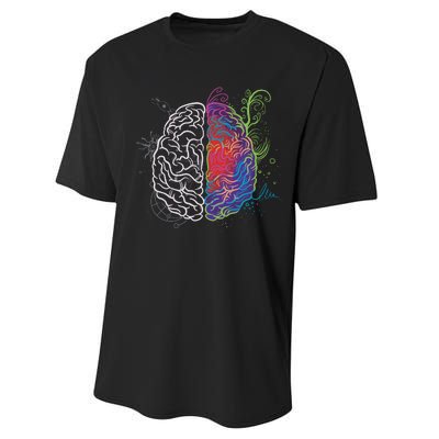 Artistic And Logical Brain Performance Sprint T-Shirt