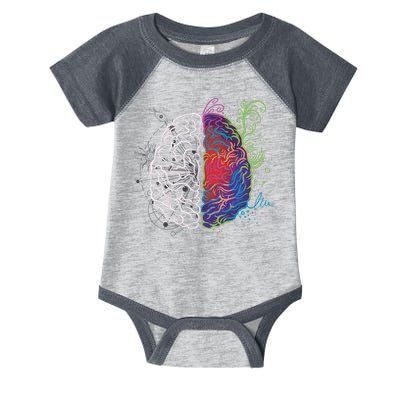 Artistic And Logical Brain Infant Baby Jersey Bodysuit