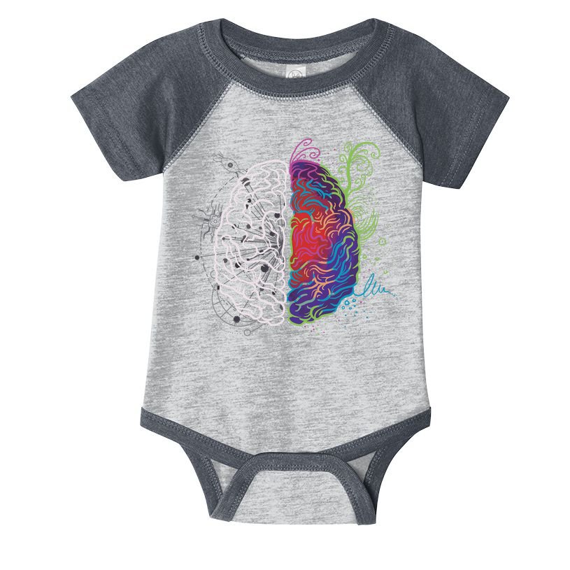 Artistic And Logical Brain Infant Baby Jersey Bodysuit