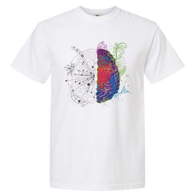 Artistic And Logical Brain Garment-Dyed Heavyweight T-Shirt