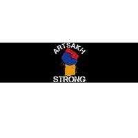 Artsakh Strong Armenian Flag Colors Protest Fist Bumper Sticker