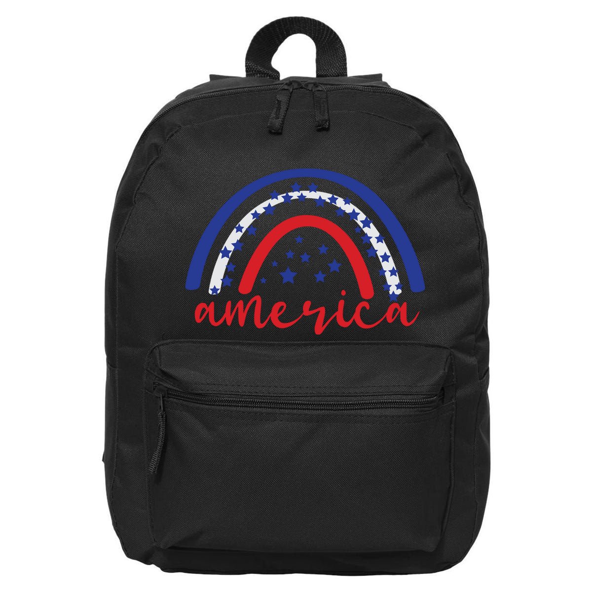 America Rainbow USA 16 in Basic Backpack