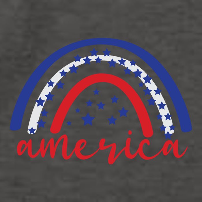 America Rainbow USA Vector Backpack