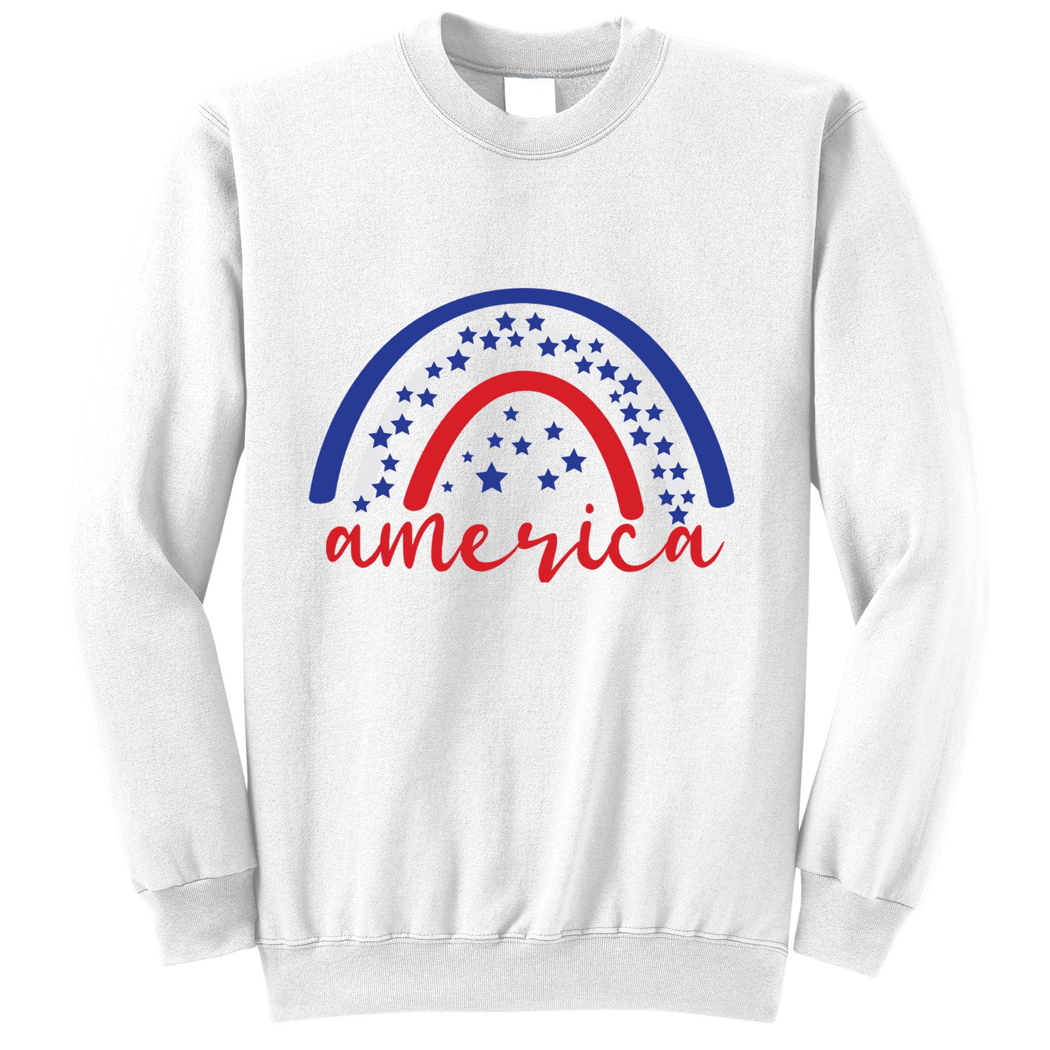 America Rainbow USA Sweatshirt