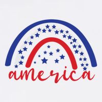 America Rainbow USA Premium T-Shirt