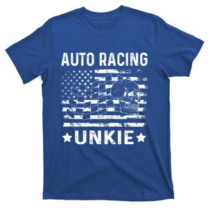 Auto Racing Unkie Uncle Usa Flag 4th Of July Gift T-Shirt