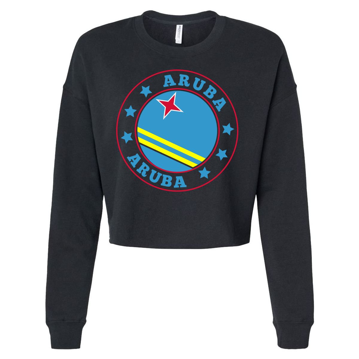 Aruba Cropped Pullover Crew