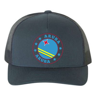 Aruba Yupoong Adult 5-Panel Trucker Hat