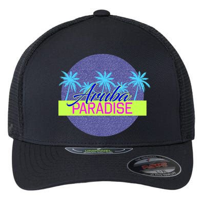 Aruba Paradise Flexfit Unipanel Trucker Cap