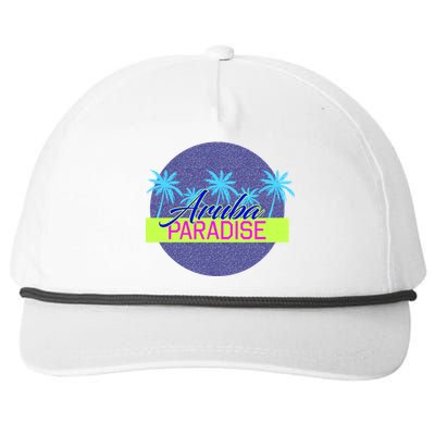 Aruba Paradise Snapback Five-Panel Rope Hat