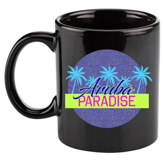 Aruba Paradise 11oz C Handle Ceramic Mug