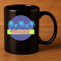 Aruba Paradise 11oz C Handle Ceramic Mug