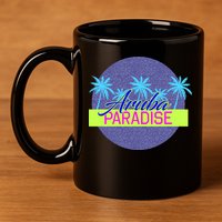 Aruba Paradise 11oz C Handle Ceramic Mug