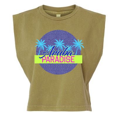 Aruba Paradise Garment-Dyed Women's Muscle Tee