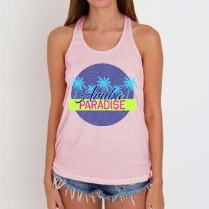 Aruba Paradise Women's Knotted Racerback Tank