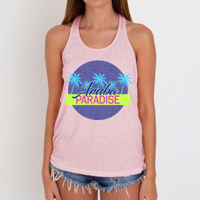 Aruba Paradise Women's Knotted Racerback Tank