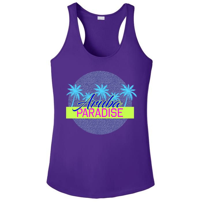 Aruba Paradise Ladies PosiCharge Competitor Racerback Tank