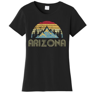 Arizona Retro Vintage Mountains Nature Hiking Women's T-Shirt