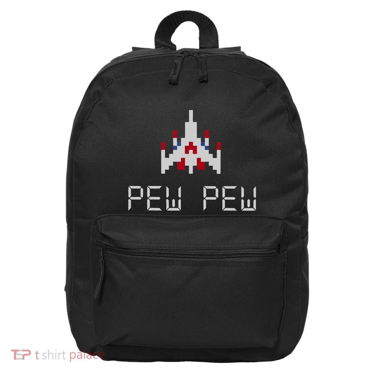 Arcade Retro Video Game Ship 16 in Basic Backpack