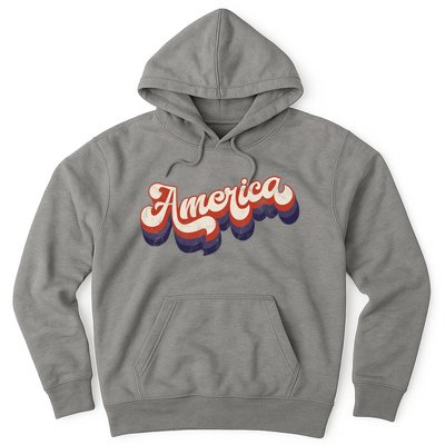 America Retro Vintage Hoodie