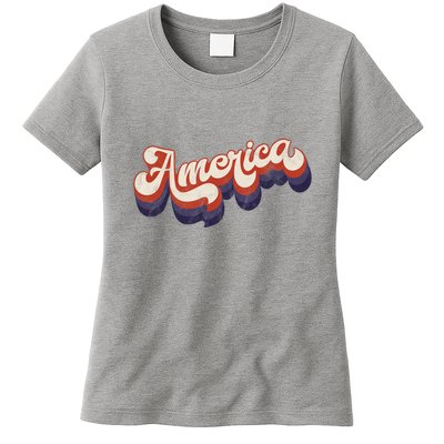 America Retro Vintage Womens T-Shirt