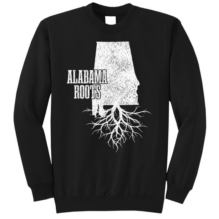 Alabama Roots Vintage Pride State Map Gift Sweatshirt