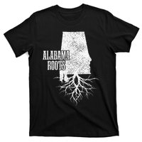 Alabama Roots Vintage Pride State Map Gift T-Shirt