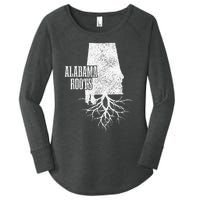 Alabama Roots Vintage Pride State Map Gift Women's Perfect Tri Tunic Long Sleeve Shirt