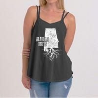 Alabama Roots Vintage Pride State Map Gift Women's Strappy Tank