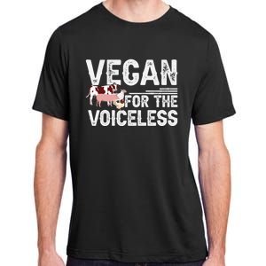 Animal Rights Veganism Plant Based Vegan For The Voiceless Gift Adult ChromaSoft Performance T-Shirt