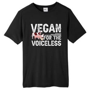 Animal Rights Veganism Plant Based Vegan For The Voiceless Gift Tall Fusion ChromaSoft Performance T-Shirt