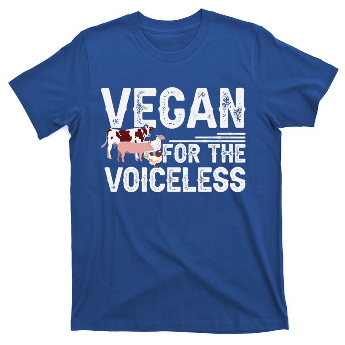 Animal Rights Veganism Plant Based Vegan For The Voiceless Gift T-Shirt