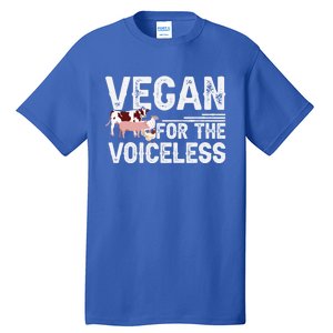 Animal Rights Veganism Plant Based Vegan For The Voiceless Gift Tall T-Shirt