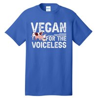 Animal Rights Veganism Plant Based Vegan For The Voiceless Gift Tall T-Shirt