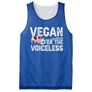 Animal Rights Veganism Plant Based Vegan For The Voiceless Gift Mesh Reversible Basketball Jersey Tank